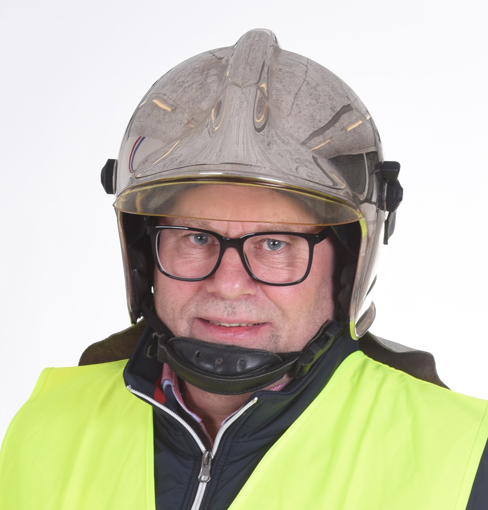 Beredskab - CL med brandhjelm